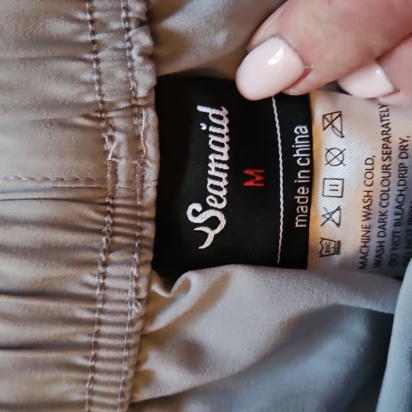 SEAMAID GRAY LADIES JOGGER PANTS. (New$69) Sz M - Picture 4 of 5